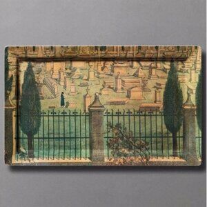 NWT - Snack Snatchers Graveyard Serving Tray by John Derian